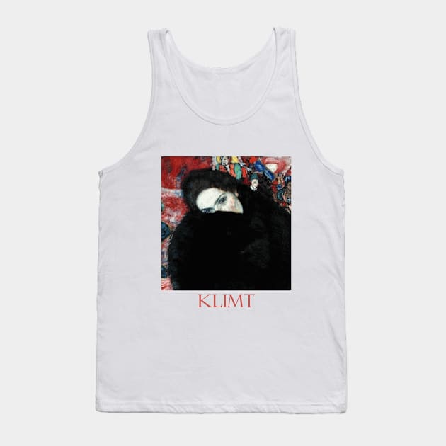 Lady with Clutch (1916) by Gustav Klimt Tank Top by Naves